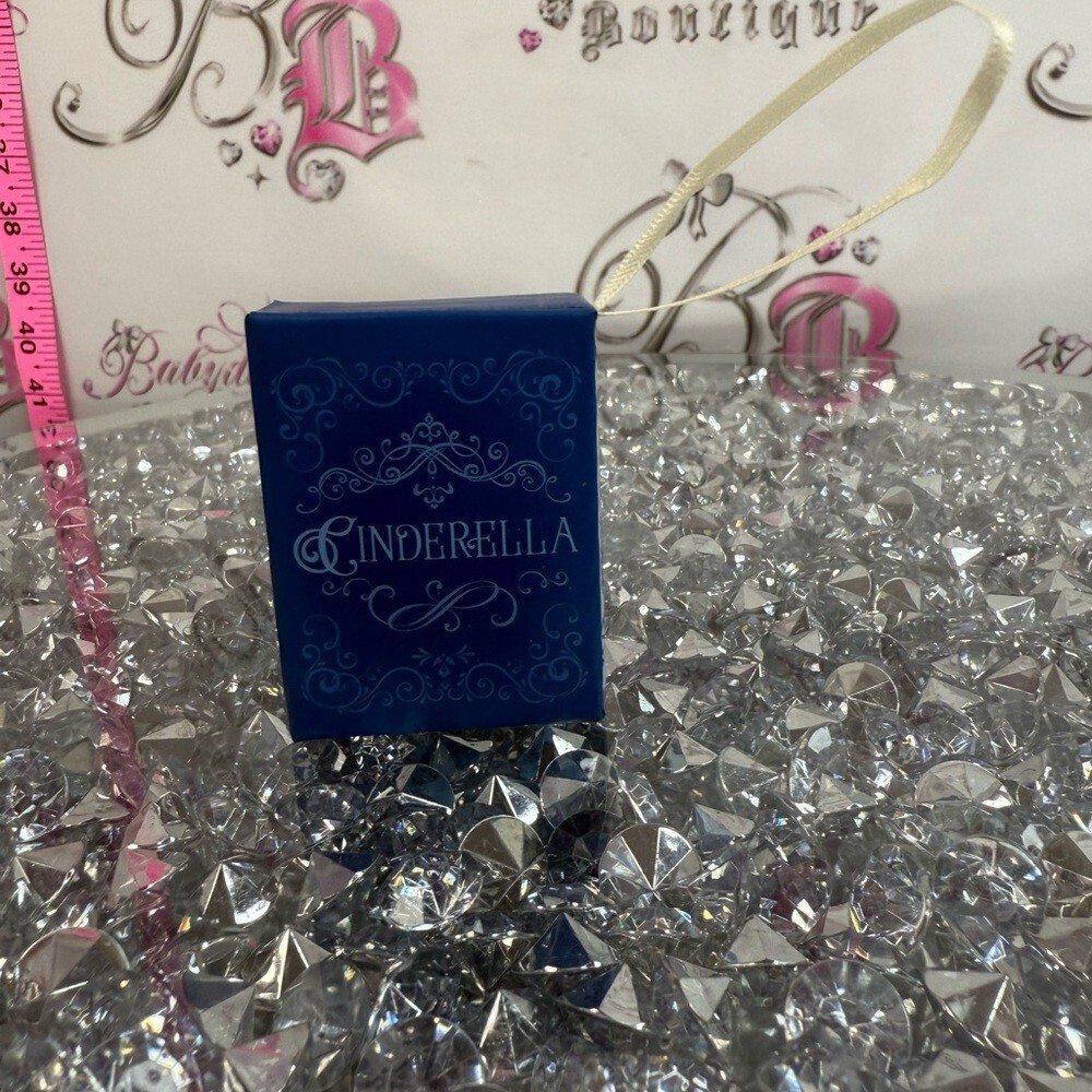 Disney mini Princesses Cinderella Collectible Light Dark Blue Mini Books cute - Picture 8 of 10